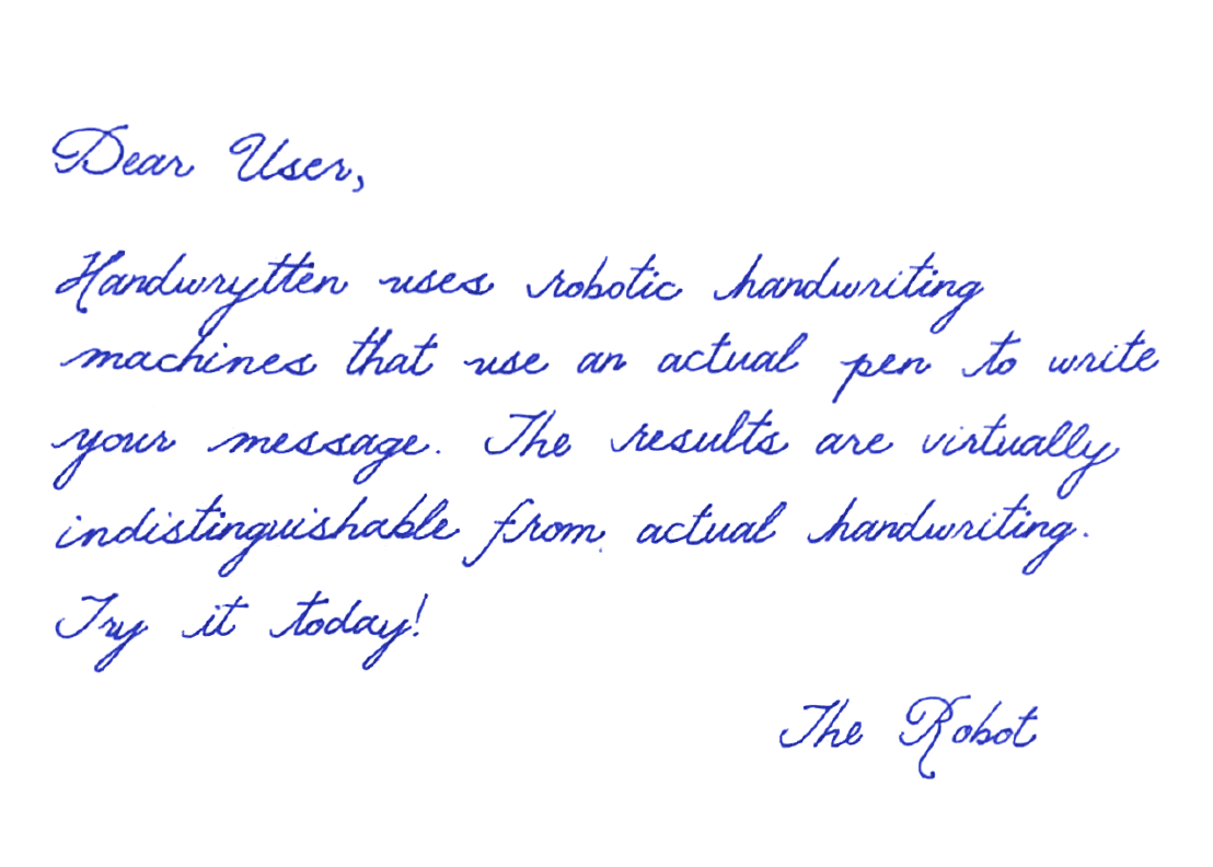 Jenna handwriting for Silver Lining Foundation